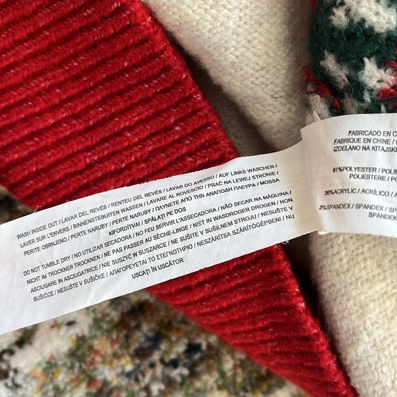 Festive Cozy Christmas/Holiday Knit Sweater Dress - Picture 7 of 9